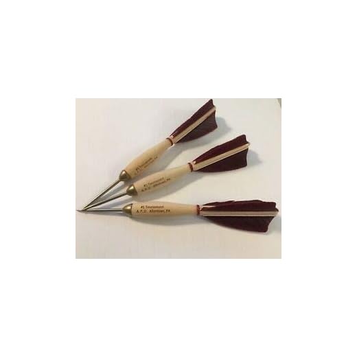 American ProDart Wooden Darts #1 Tournament (Dark Red Feather)