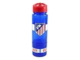 CyP Brands- Atlético de Madrid, Botella de Agua, Botella Deportiva, Cantimplora, Almacenamiento, Color Azul, Producto Oficial
