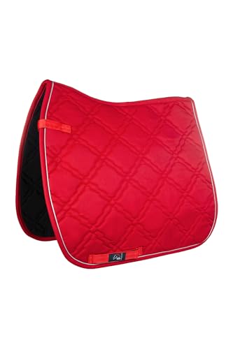 HKM 4057052151736 -Bologna-3000 Tapis de Selle pour Poney rougeâtre