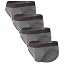 A-dark Gray Flower Gray*4