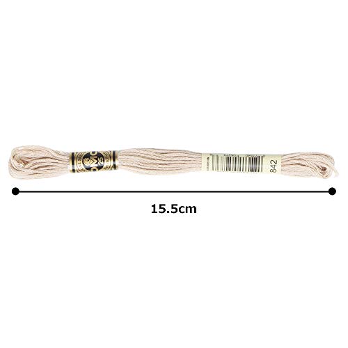 Image of DMC 6-Strand Embroidery Cotton Floss, Very Light Beige Brown