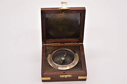 Nautos 63877 - IRIS 100 Universal Compass - Yellow - with Light