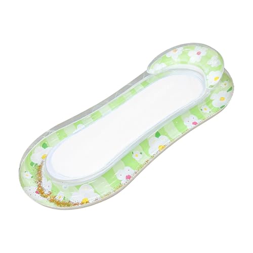 Chaise longue flottante hamac pour piscine au design raffiné à sequins