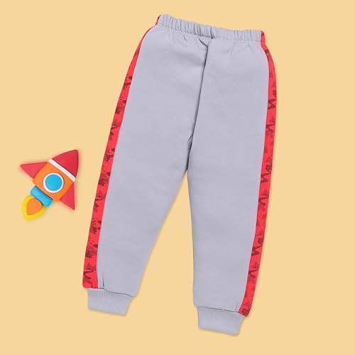 Image of LuvLap Baby Boys Full Sleeve Sweatshirt & Pyjama Set Pack of 1