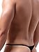 iKingsky Men's G-String Underwear Sexy Low Rise Bulge Y-back Thong Underwear (Medium, 6 Pack)