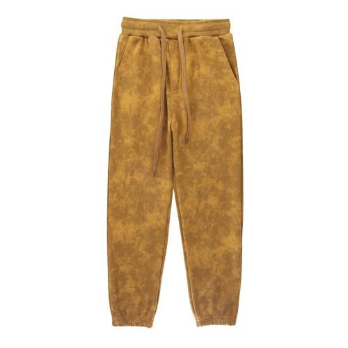 Little Boys Cotton Sweatpant Elastic Sport Pant for Children with Colorful Design Athletic Pants 5Y-14Y