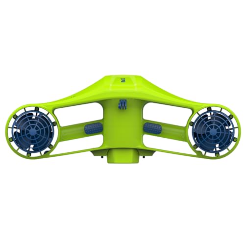 Nilox Scooter Subacqueo Elettrico per Immersioni Fino a 40 m di profondità, Fino a 35 min di Utilizzo, Cambio a 3 Rapporti, Facile da Trasportare e Usare, Colore Giallo