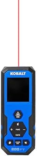 K.balt 200-Feet Indoor Red Laser Distance Measurer with Backlit Display