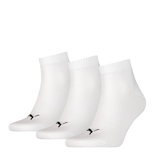PUMA  Puma - Quarter Plain 3P, Chaussettes de Sport - Mixte Adulte, Lot de 3, code EAN 8718824394626 