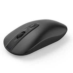 cimetech Kabellose Maus, Kabellose Ergonomische Maus mit USB Nano Empfänger, 800/1200/1600 DPI, Leise Funkmaus für…