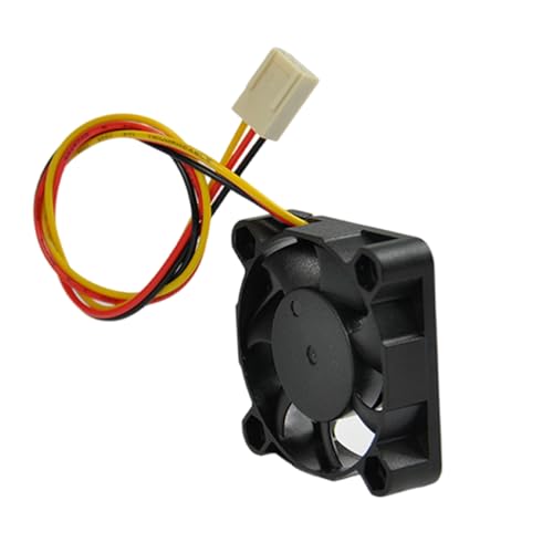 4010 40 x 40 x 10 3 Pin 12 V Ventilador de refrigeración sin escobillas con alambre para router y ventilación de caja de televisión