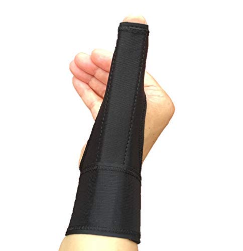 アップル医療機器 固定用軟性スプリント 親指サポーター うすサポ A-108 Mサイズ(ブラック)