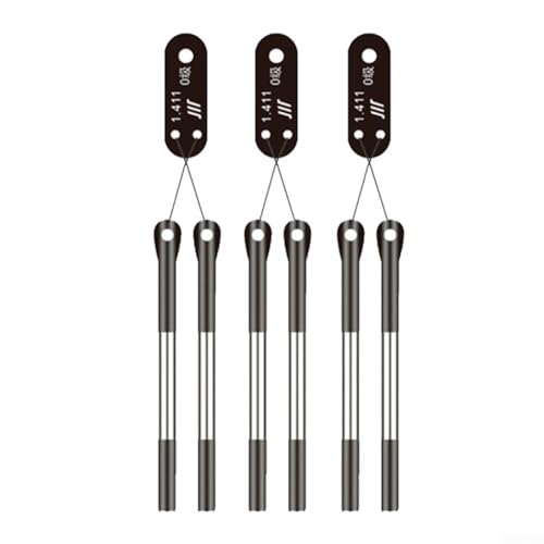Herramienta de medición de rosca externa Calibre de tres pines 0 1180 572 con acero al carbono y características precisas de calibración (0.232)