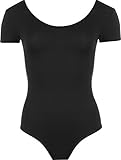 Länge 70cm WearAll - Damen elastischer Body Top - Schwarz - 36-38