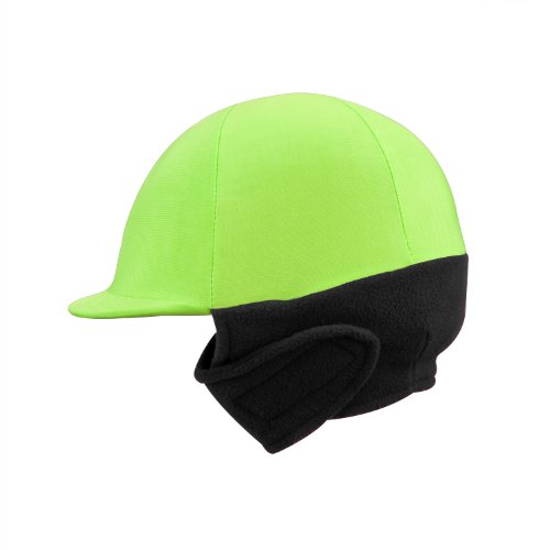 Perri's Winter Helmet Cover, Lime Green, One Size