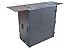 ProX Transformer Series Fold Away DJ Performance Desk Facade Black on Black W/ Wheels