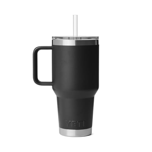 Image of YETI Rambler 35 oz Straw Mug 2.0, Black