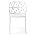 Sedia Modello ALCHEMIA in Polipropilene Set 4 Pezzi - Disponibile in 6 Colori (Bianco Ottico)