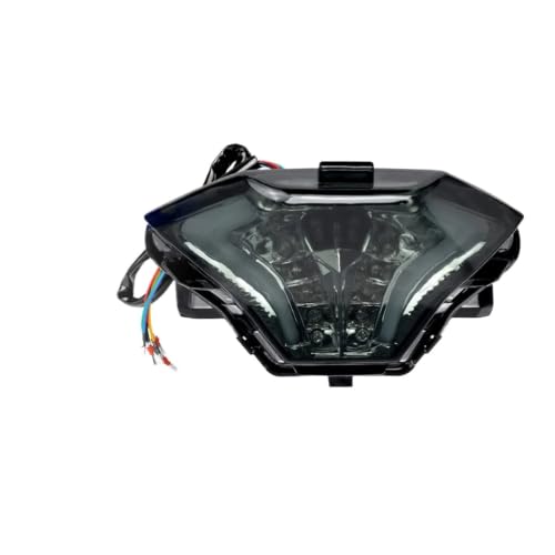 Luz trasera LED de freno con señal de giro de 12V para motocicleta MT-07