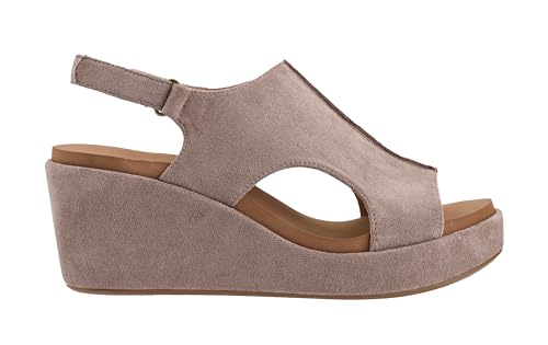 Image of Corkys Footwear Womens Carley Wedges, Featuring Corkys EVA Foam Cushioned Insoles, A 2.5 Inch Heel, Lightweight For All Day Wear, And Hook And Loop Closure