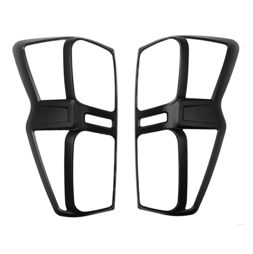 Protector luz trasera Isuzu D-Max 2020-2023 en plástico ABS negro mate cubiertas exteriores 2 uds
