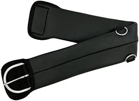 Showman Horse Size Full Wrap Neoprene Black Girth