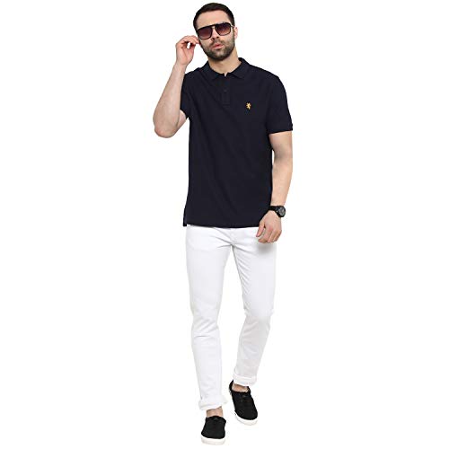 Image of Red Tape Men's Solid Regular Fit T-Shirt