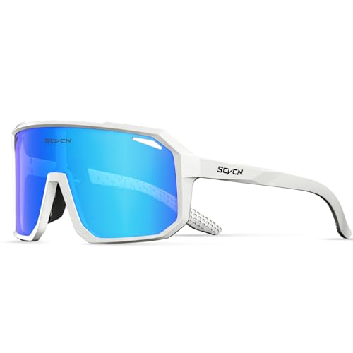 SCVCN Cycling Glasses Sports Sunglasses Women Men Bicycle MTB UV400 Protection Running Mountain Bike Baseball Biking Goggles Riding BMX Fishing Running Riding Golf Driving Softball 506 - image 1