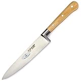 Laguiole en Aubrac Küchenmesser Gemüsemesser - Klinge 15 cm - Griff Buchsbaum Holz - Geschmiedete Qualität