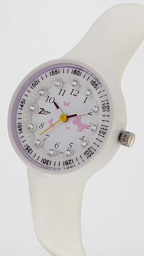 Image of Fastrack Resin Digital White Dial Men's Watch - 4038Pp02, Dial Color-Black, Band Color-White