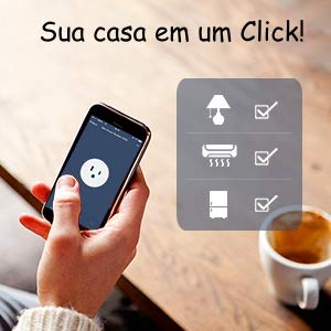 Timer Elcon Interruptor Inteligente, TI-02, Funciona com Alexa, Branco