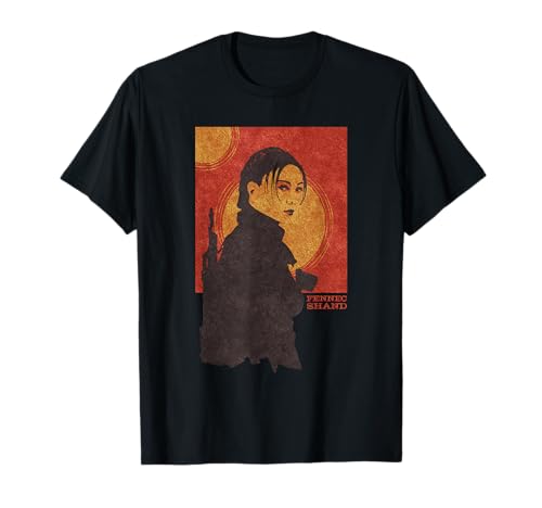 T-shirt Star Wars Fennec Shand Red Tatooine : haut geek pour passionné