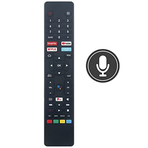 Replacement Voice Remote Control RM-C3250 Fit for Logik 4K Ultra HD HDR LED Android Smart TV L43AUE21 L50AUE21 L58AUE21 L65AUE21 - Image 2