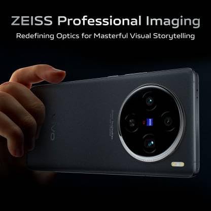 Image of (Refurbished) vivo X100 (Asteroid Black, 256 GB) & (12 GB RAM)