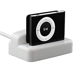 Trixes - Cargador USB blanco para Apple iPod Shuffle 2ª y 3ª gen. 2G