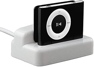 Digiflex White USB Charger Dock Cradle Docking Station for Ipod Shuffle 2nd 3rd Gen Generation