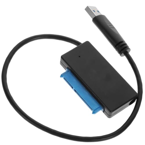 Housoutil USB 3�Ή� 2.5�C���`�����3.5�C���`HDD SSD�p�ϊ��A�_�v�^�[�P�[�u�� �v���X�`�b�N �����f�ލ̗p �����]���Ή� �ȒP�ڑ��Ŏ����^�тɕ֗��ȃ|�[�^�u���݌v