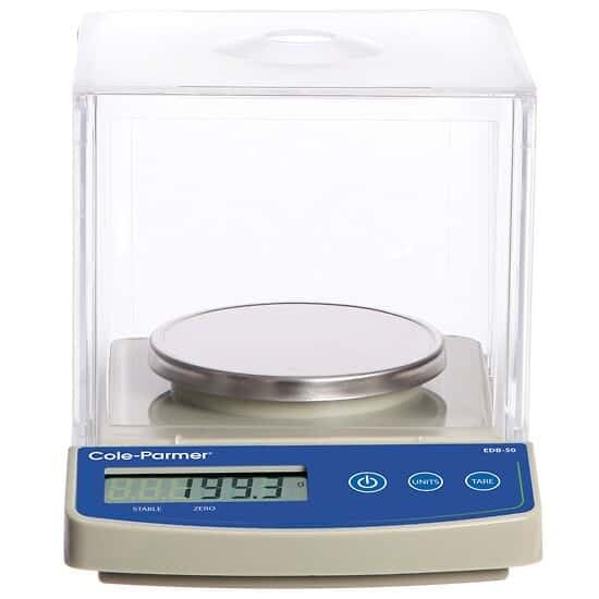 Cole-Parmer Compact Portable Toploading Balance, 5000g x 2g, Universal Voltage
