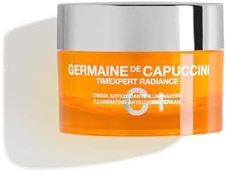 Germaine de Capuccini Timexpert Radiance C+ | Vitamin C Face Cream | Illuminating Antioxidant Cream | Anti-Aging Moisturizer for Wrinkles and Boosting Glow | 1.7 Fl Oz