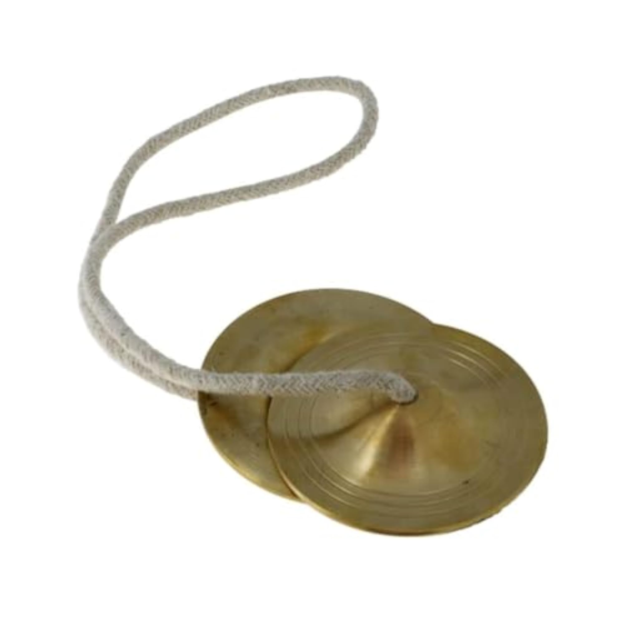 Manjeera Percussion Instrument - Hand Cymbals Manjira Pair