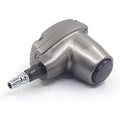 Air Palm Hammer Automatic Hammers Auto Handheld Pneumatic Hammer Dead Blow 1000 Stroke with 6 Tips Different Hardness Hammer Heads for Body Repair Plastic Inlay Assembly
