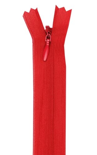 YKK Reißverschluss Nahtverdeckt 60cm - Nahtfein verdeckt für Kleider, Röcke, Kissen