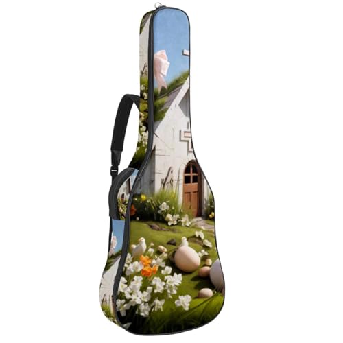 Housse guitare acoustique grande taille imperméable contre les chocs