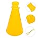 Happyyami Cheer Megaphones Set Party Horns Abs Material for Sporting Events Football for Parties Ceremonies Concerts