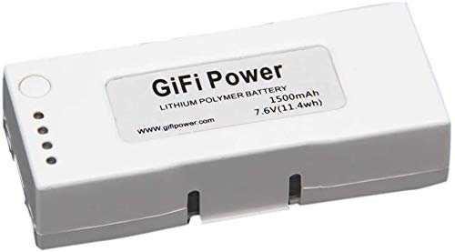 Rechargeable Battery GiFi Power,7.6V 1500mah LiPo Upgrade Battery for Zerotech D150, Zerotech Dobby Pocket Selfie Drone