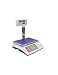 Bascula Comercial 50kg/2g Con Ticket, Plataforma de Acero Inoxidable 33x24cm, Batería Interna...