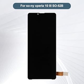 E-YIIVIIL Écran tactile de rechange compatible avec Sony Xperia 10 III SO-52B 6,0" LCD écran tactile assemblé avec outils