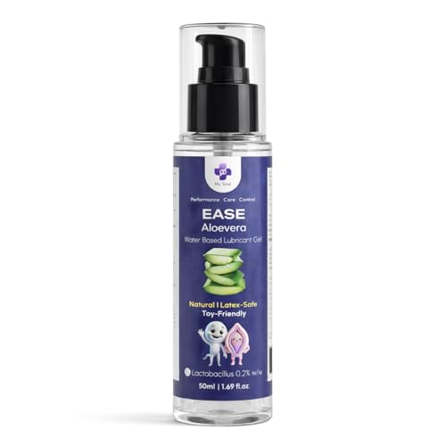 Image of My Soul Aloe Vera Intimate Water-Based Lubricant with Green Tea, Lactobacillus, D-Mannose & Cranberry | Smooth & Gentle Personal Lubricant | 50ml