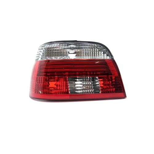 Feu arrière de voiture BMW E39 rouge et blanc avec lentille de clignotant et marche arrière gauche