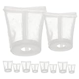 Cabilock 10 Stück Teiliges Airless Sprühpistolen Filtersieb Mesh Feinmaschig Spritzpistole Filter Ersatz für Autolackierarbeiten Kompatibel Sprühgeräten Langlebig und Vielseitig Einsetzbar